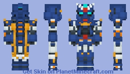 F91 Gundam F91 (Harrison Madin) Unit 2 Minecraft Skin