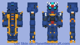 F91 Gundam F91 (Harrison Madin) Unit 1 Minecraft Skin