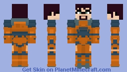 Gordon Freeman Minecraft Skin