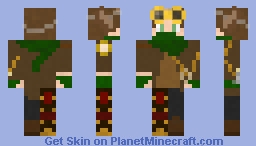 Steampunk Basil Minecraft Skin