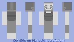 Grayscale Base Minecraft Skin