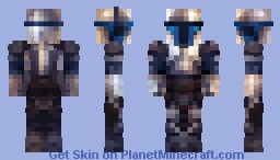 ImperiumMC Jango Fett without the glare on helmet. Minecraft Skin