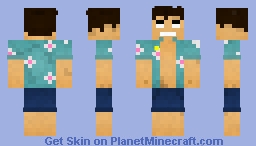 Marqunhos beach V2 Minecraft Skin