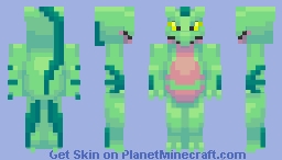 Grovyle Minecraft Skin