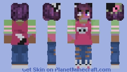 koribyte vtuber skin Minecraft Skin