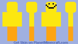 Butter with round head Minecraft Skin