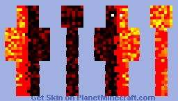Daquavis (lava) Minecraft Skin
