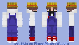 AQUINO GRANJERO SKIN - Aquí si hay Vegetales y Animales Minecraft Skin