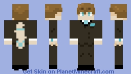 White Guy in Suit Minecraft Skin
