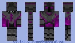light fury with void knight armor Minecraft Skin