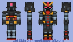 MRX-009 Psycho Gundam Minecraft Skin
