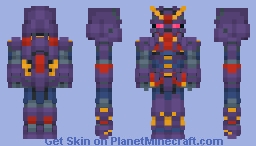 MRX-010 Psycho Gundam Mk-II Minecraft Skin