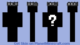 Bedrock Anonymous Minecraft Skin
