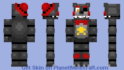 Lefty-FNAF6 (Pizzeria Simulator) Minecraft Skin