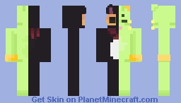 HALF & HALF Minecraft Skin