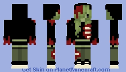 Zombi3 G1rl Minecraft Skin