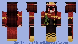 Oda Nobunaga, Archer [Fate/Grand Order | Fate/Type Redline] Minecraft Skin