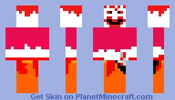 Jeremy the clown Minecraft Skin