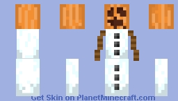 snow golem Minecraft Skin