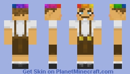 Goofy Little Kid Minecraft Skin