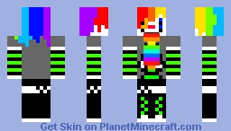Goofy clown Minecraft Skin