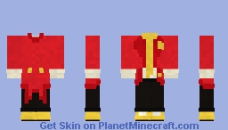 Mr. (Ant) Tenna Skin Template Minecraft Skin