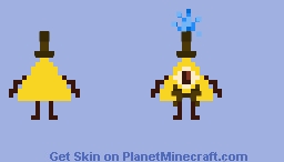 bill cipher — gravity falls / book of bill Minecraft Skin