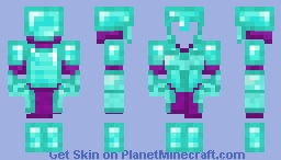 Diamond Plate (Hud's Creations) Minecraft Skin