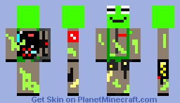ghostbusters frog Minecraft Skin