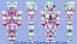 crazy diamond Minecraft Skin
