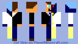 The half cire Minecraft Skin