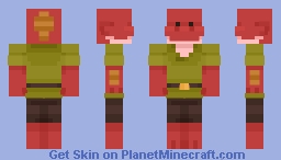 Tony the Salmon Minecraft Skin