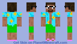 𝓑𝓮𝓪𝓬𝓱 𝓢𝓽𝓮𝓿𝓮 (V1) Minecraft Skin
