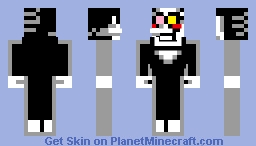 Deltarune - Spamton (Dark-World) (Java) Minecraft Skin