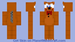 FREDDY FAZBEAR FROM FNAF Minecraft Skin
