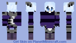Tiger Shark Turtleneck Minecraft Skin