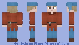 Remember not the former things, nor consider the things of old | medieval townsman Minecraft Skin