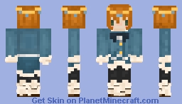 cutsie ginger ice girl!! Minecraft Skin