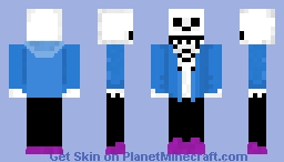 Sans Minecraft Skin