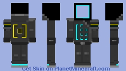 «CSO Gamma Division Trooper» "I'll bet you anything someone is going to die next mission" Minecraft Skin