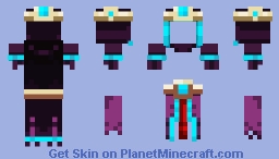 Necromance's Robe (Hud's Creation) Minecraft Skin