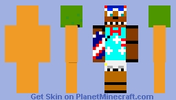 firework Freddy fourth of july Minecraft Skin