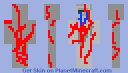 crying blood knight Minecraft Skin