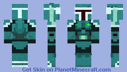 Boba Fett, Headhunter of Alpha Legion (Warhammer Star Wars) Minecraft Skin