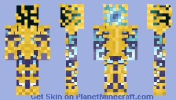 Royal Pearlescent Eye Minecraft Skin
