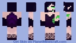 iiBurachi Vampire (commission) Minecraft Skin