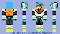 Deltarune - Berdly (Java) Minecraft Skin
