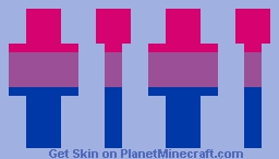 Bisexual Flag Minecraft Skin