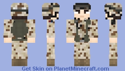 US Army Soldier - 10th Mountain Division - Black Hawk Down Minecraft Skin
