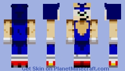 「realclass High Quality remake」ソニック sonic sonic series Minecraft Skin